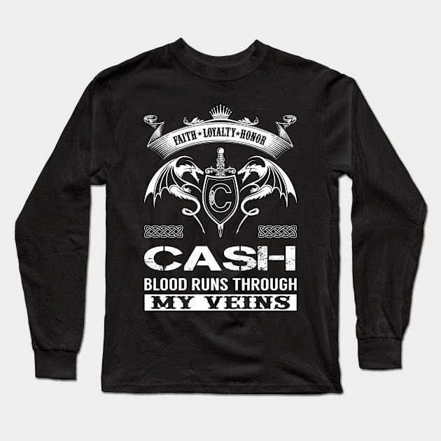 CASH Long Sleeve T-Shirt by Linets